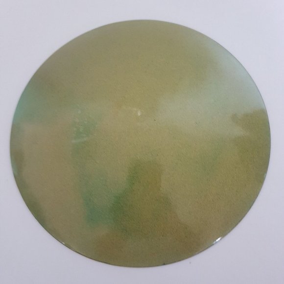 Vintage Designed Enamel on Copper Art Design Dish Plate Trinket Not Marked - Picture 2 of 11